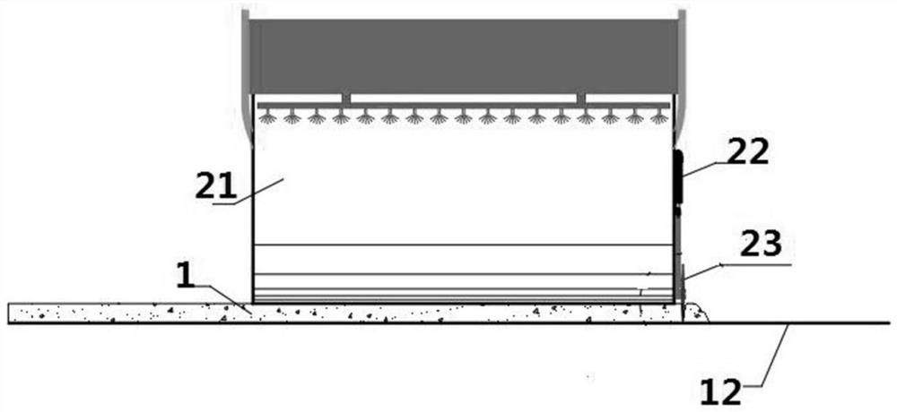 Asphalt concrete surface layer construction joint treatment method