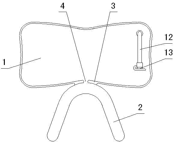 Inflatable car pillow with auxiliary air bag