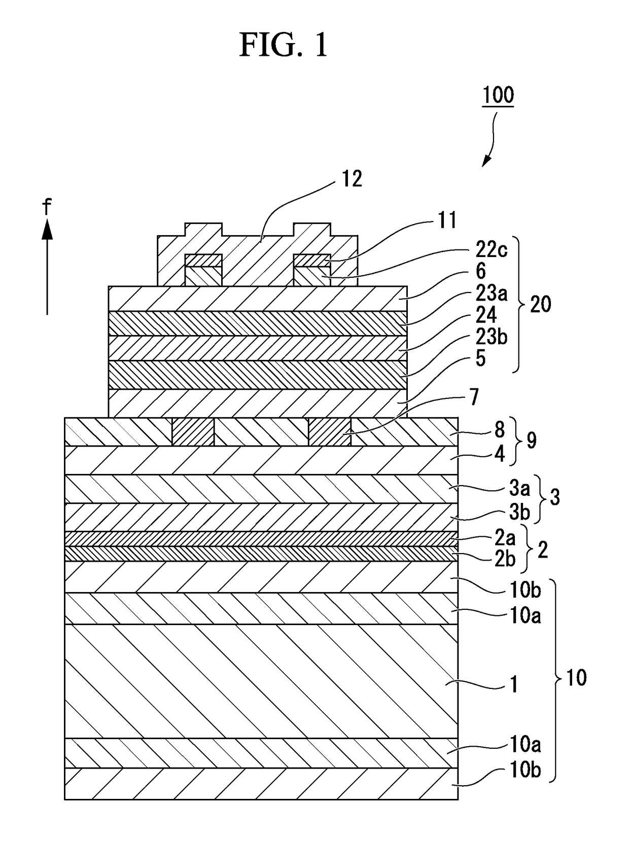 Light-emitting diode, light-emitting diode lamp, and illumination device