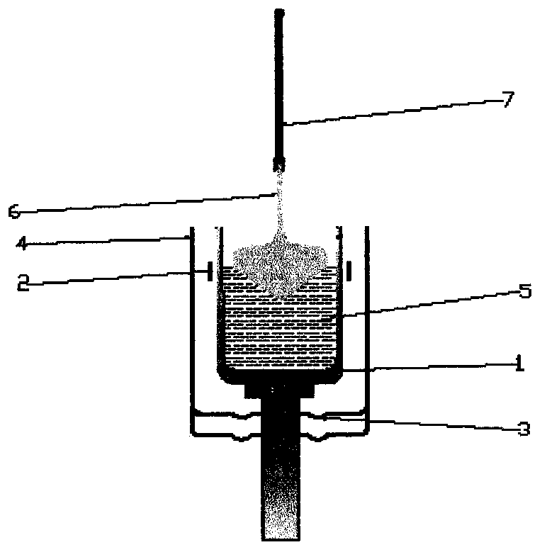 Method for removing bubbles in sapphire crystal growth melt