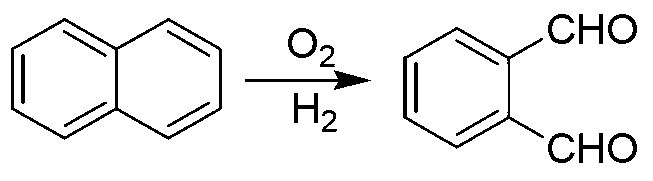 Green preparation technology of phthalic dicarboxaldehyde