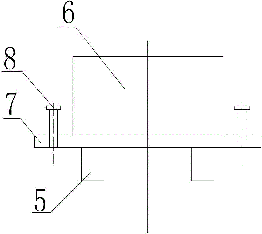 Pressing device for steel tape head