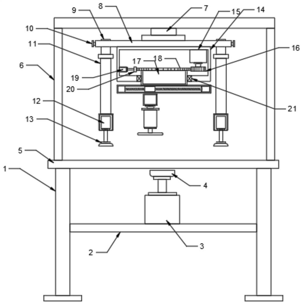 Surface polishing device for stainless steel product production