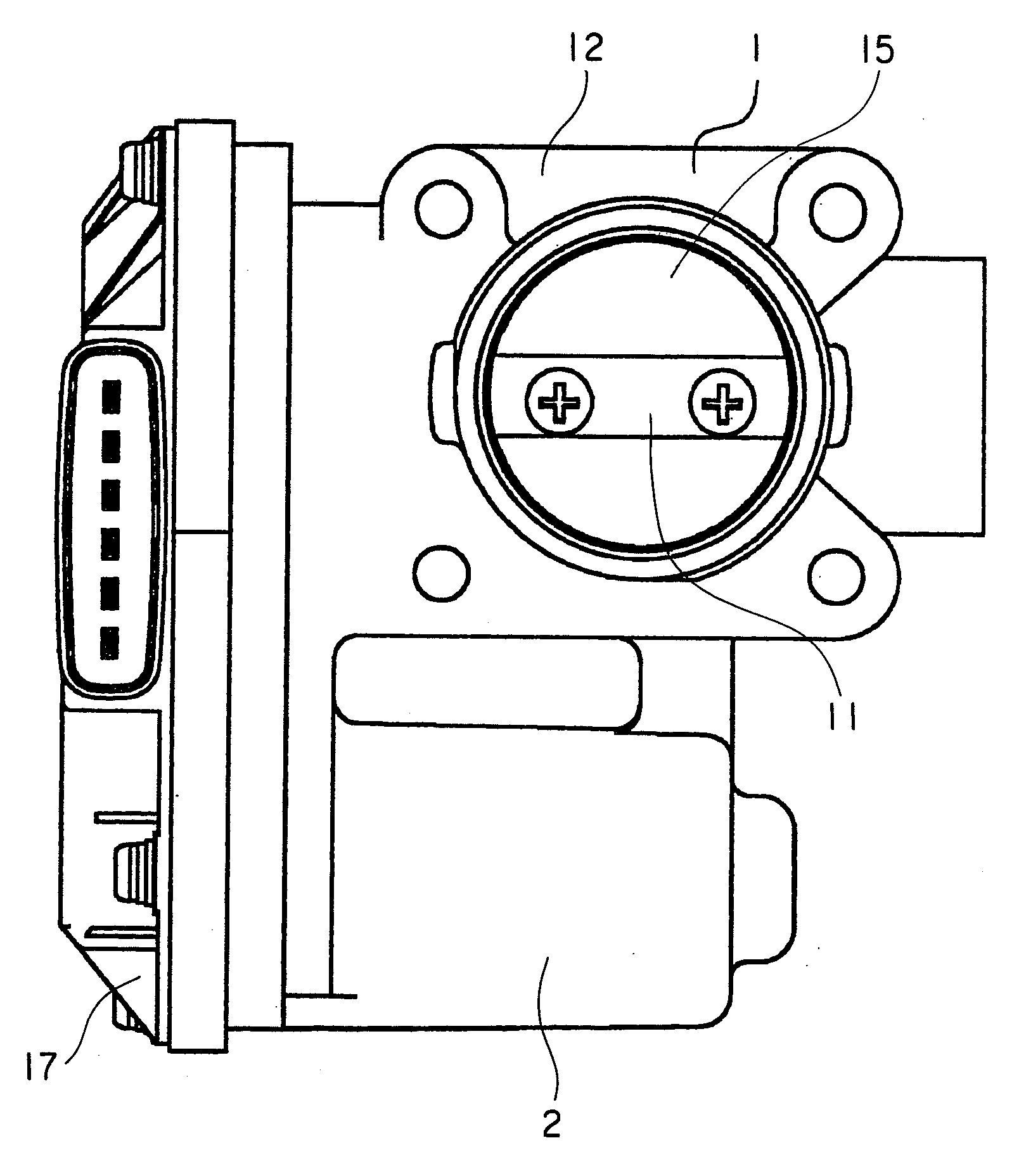 Non-contact type rotational angle detection apparatus and manufacturing method thereof