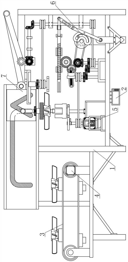 An aluminum alloy propeller cold forging device