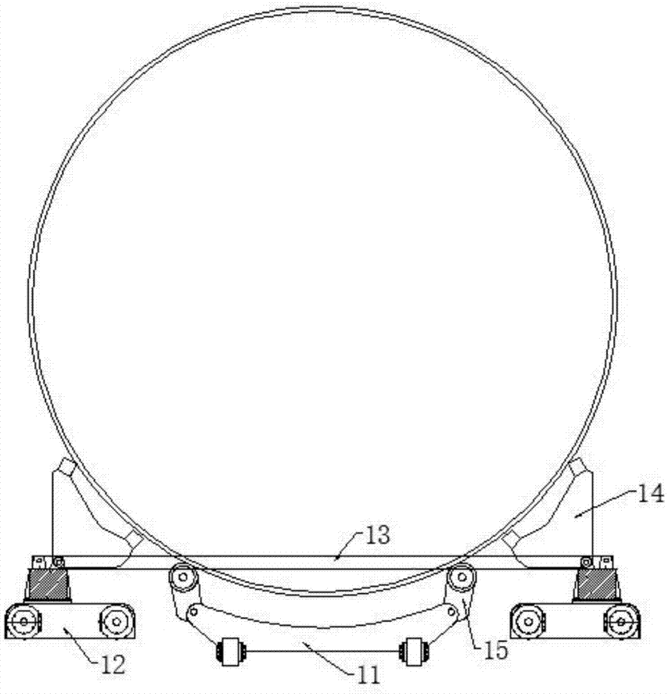 Ultra-large-diameter steel penstock installation method