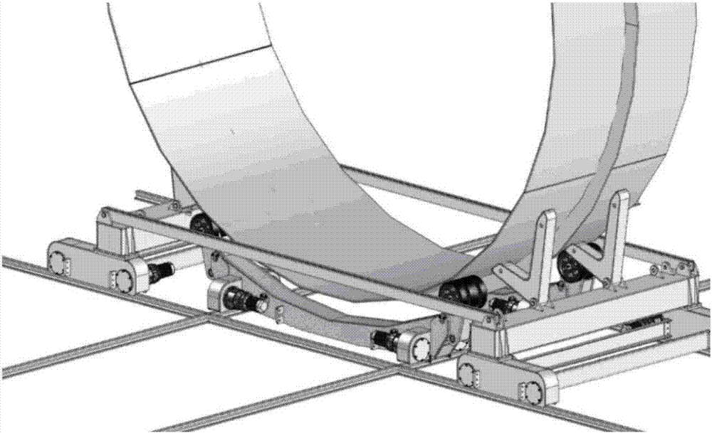 Ultra-large-diameter steel penstock installation method