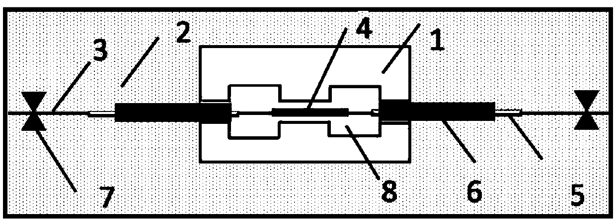 Method for preparing sensor by using polyurethane package fiber grating