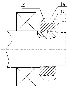 Limit locking nut and limit locking device