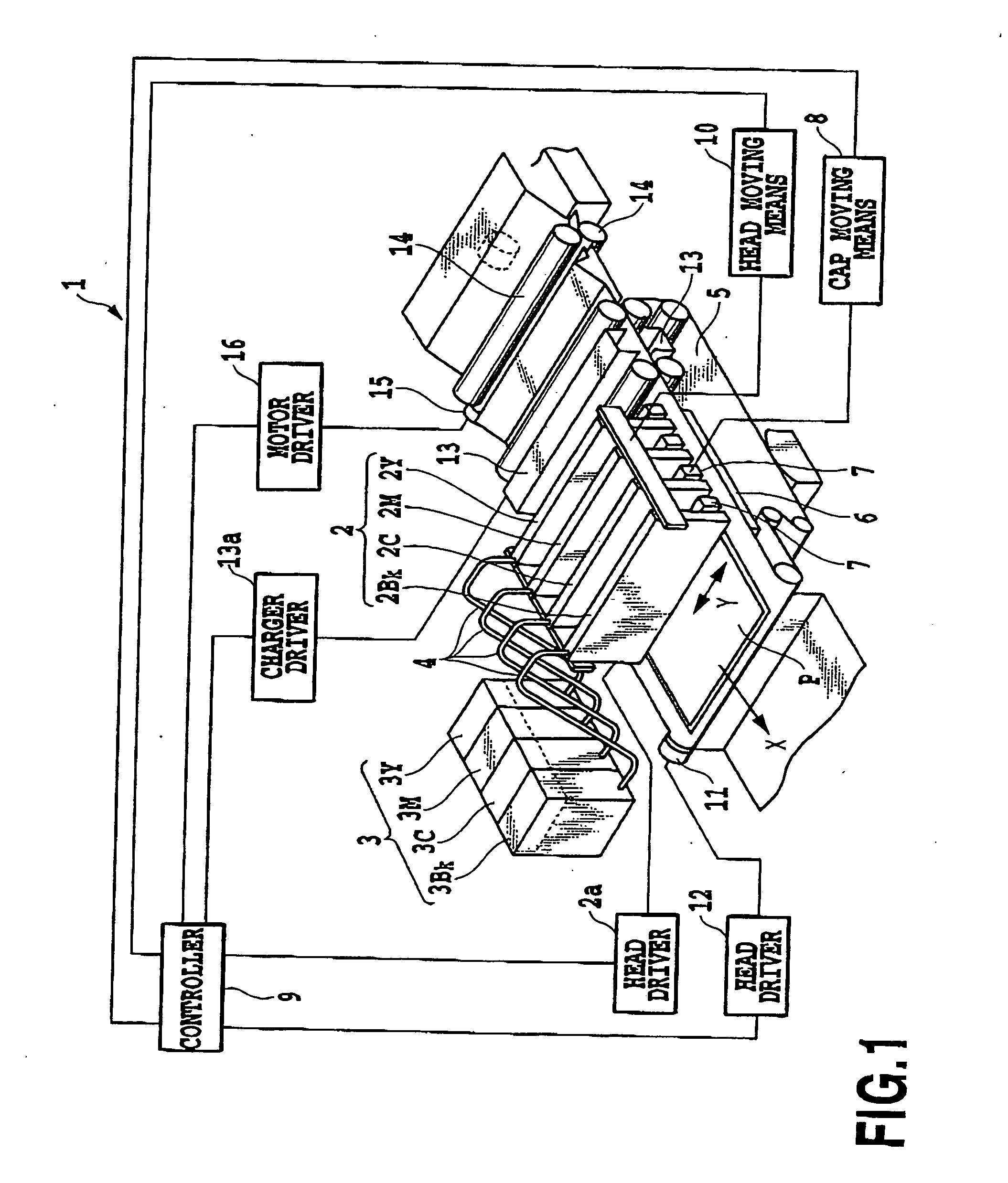 Ink jet printing apparatus, ink jet printing method and print head