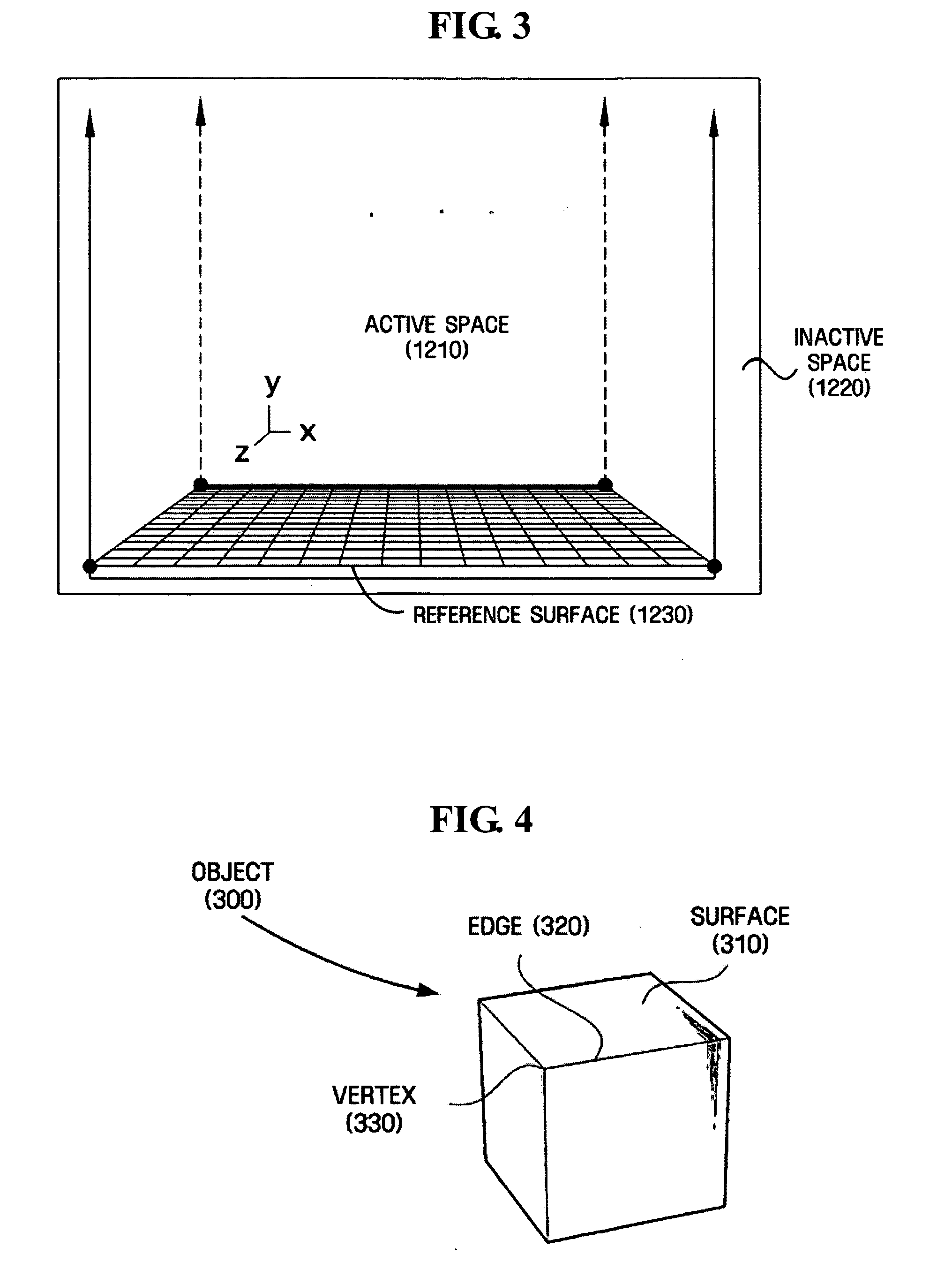 Three-dimensional graphic user interface, and apparatus and method of providing the same