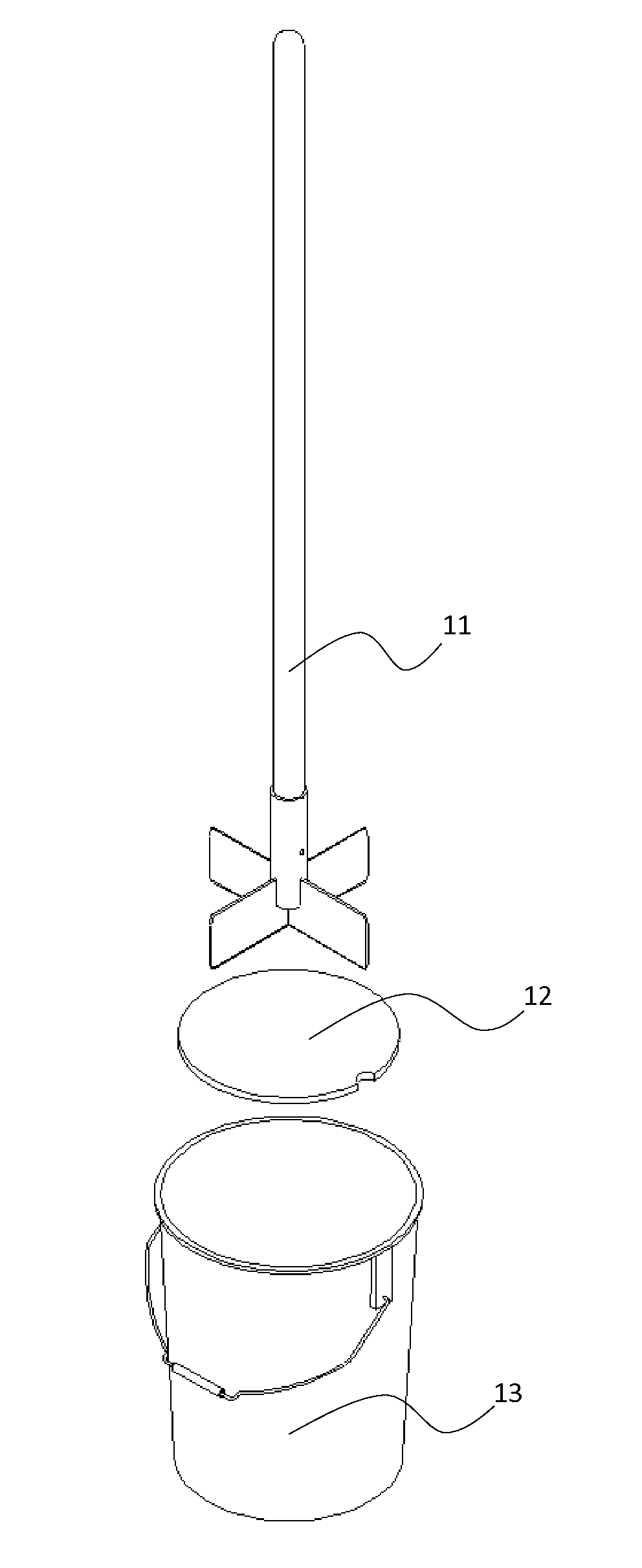 Device and method for chopping organic matter