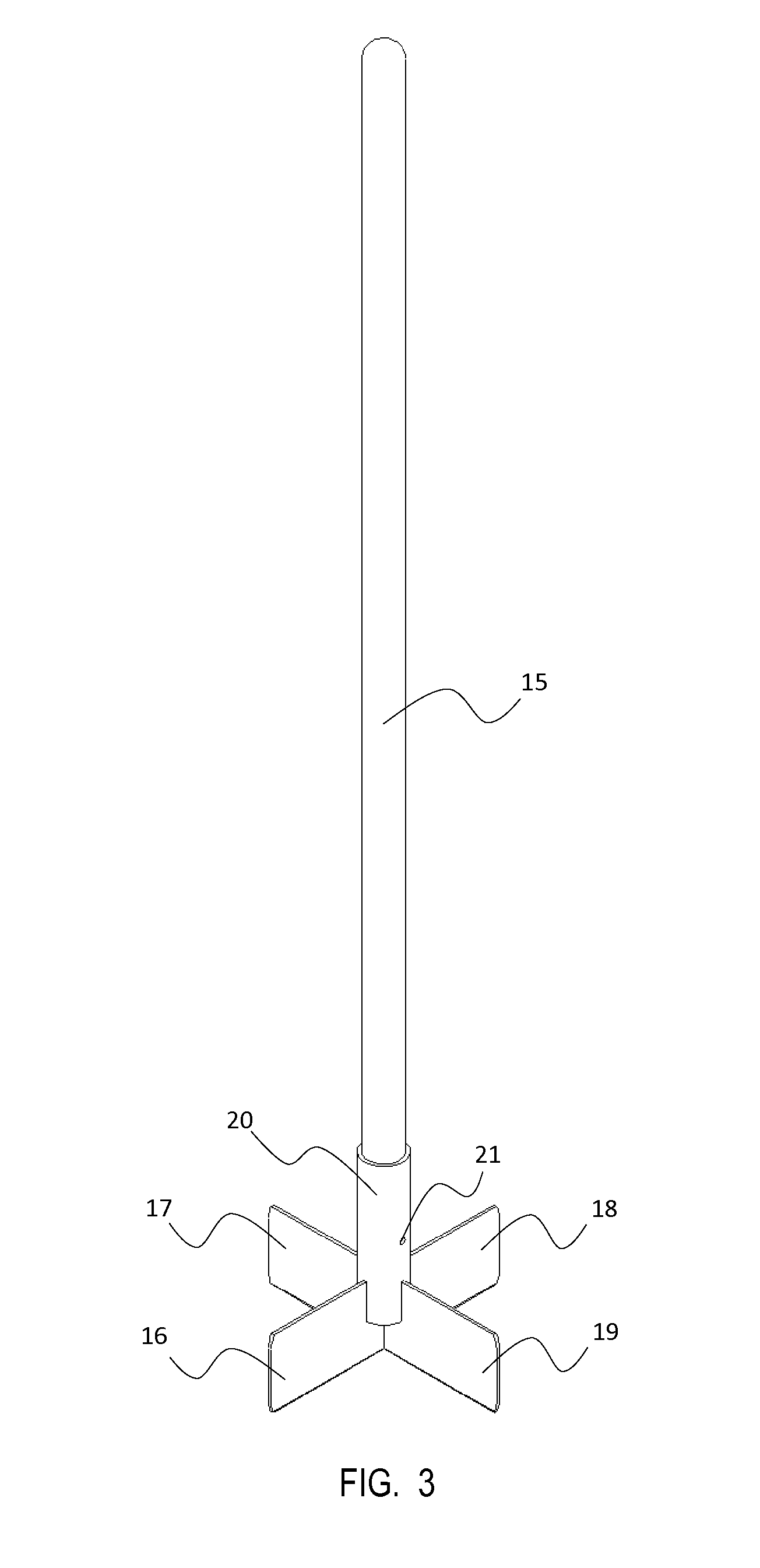 Device and method for chopping organic matter