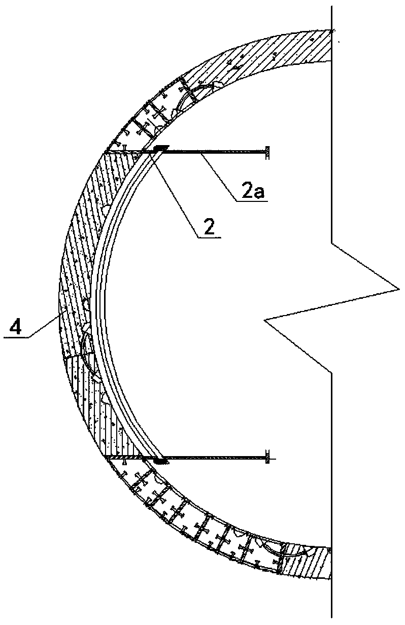 Shield method contact channel starting tunnel portal steel sleeve adapting structure and mounting method thereof