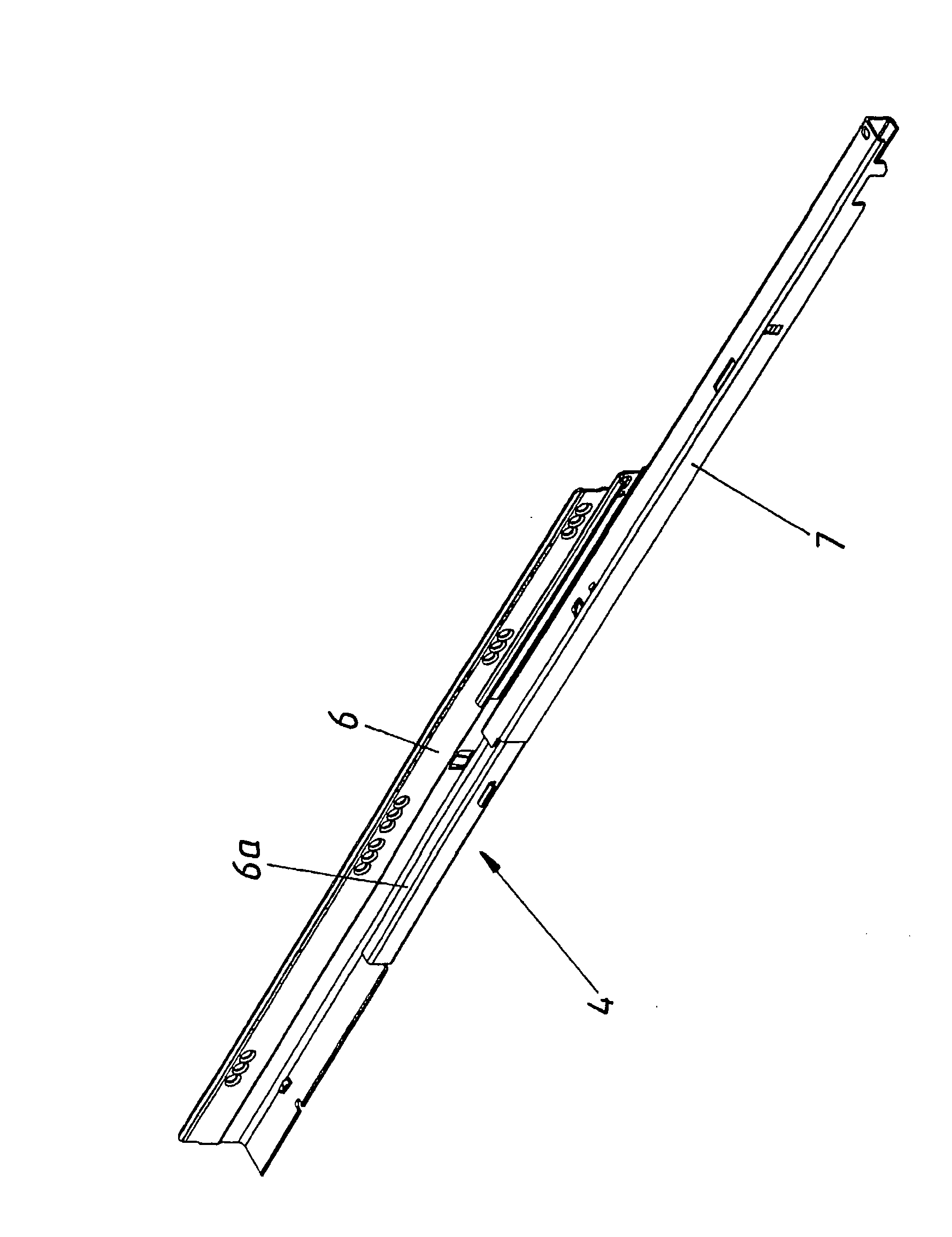 Pull-out guide for drawers