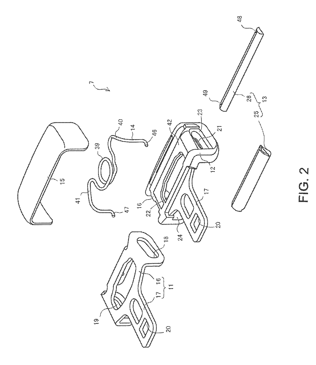 Tongue and seat belt device using same