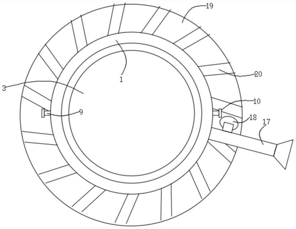 A temperature-controlled sprinkler