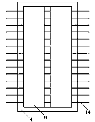 Fine enameled rectangular section conductor painting device