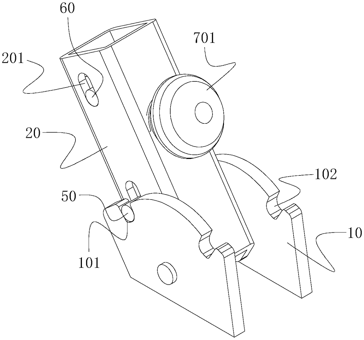 Corner-connecting device, fold frame and folding vehicle