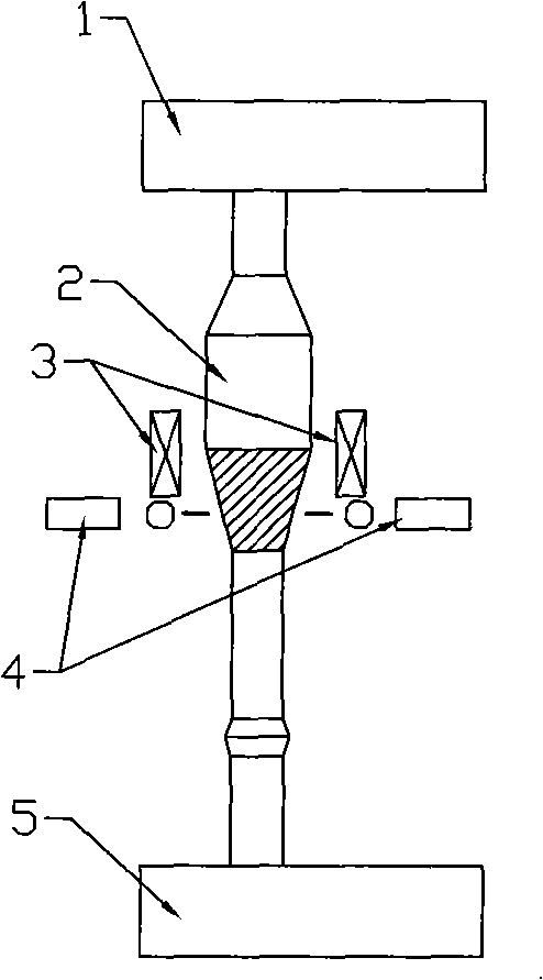 Method of stretching glass preform bar