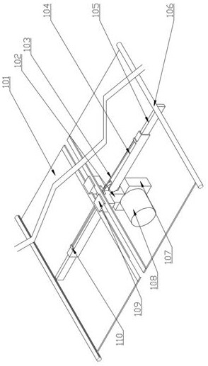 Intelligently-adjusted ganoderma lucidum planting frame