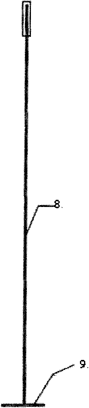 Testing device for simulating warp self-weight settlement consolidation process by settlement column indoors