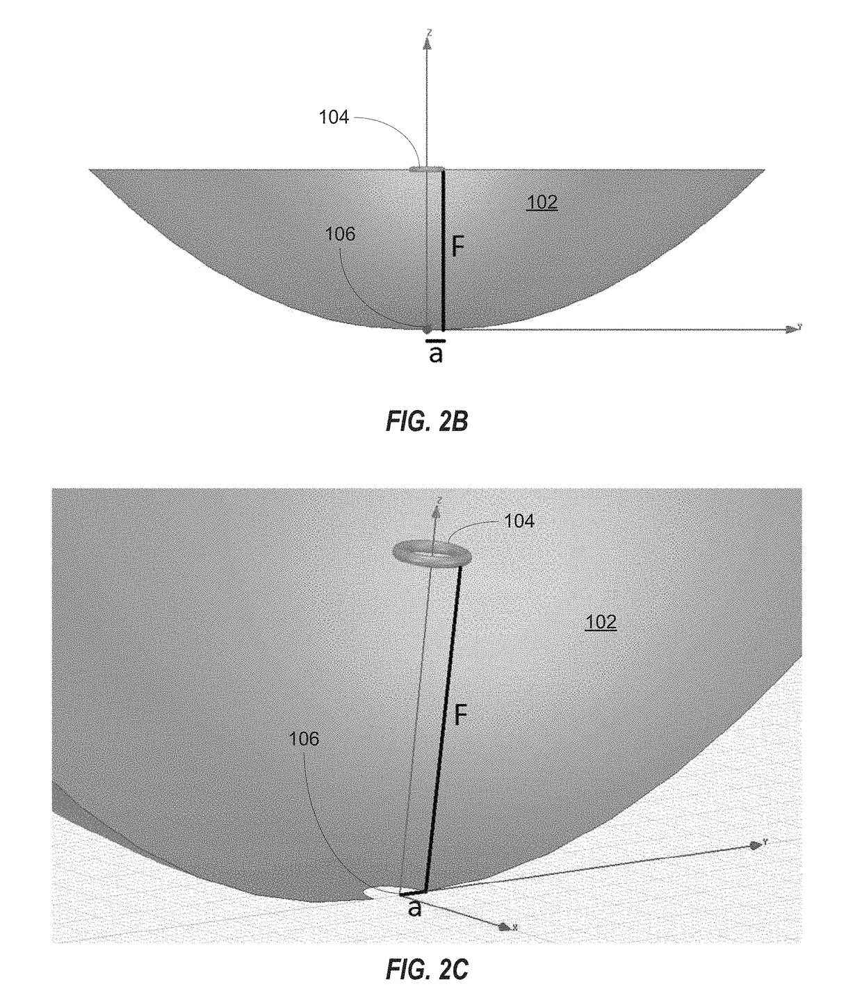 Integrated single-piece antenna feed