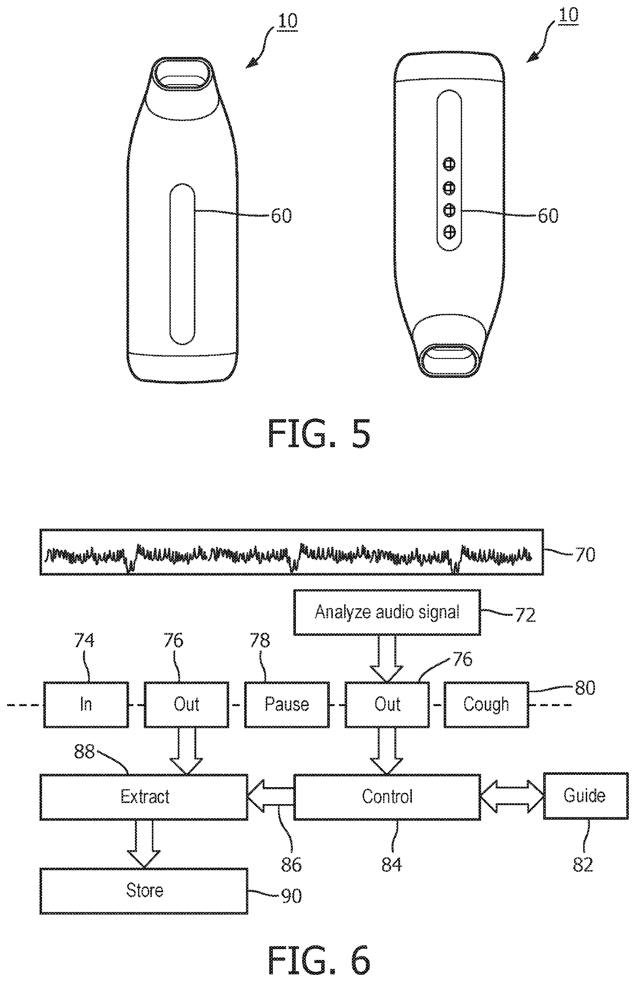 Breathing training, monitoring and/or assistance device