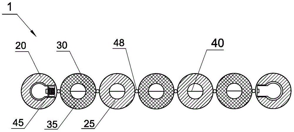 Segmented cleaning instrument