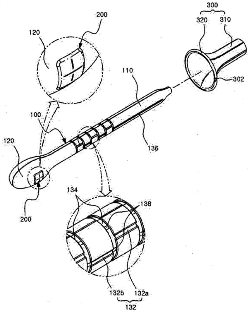 Device for treating submucosa