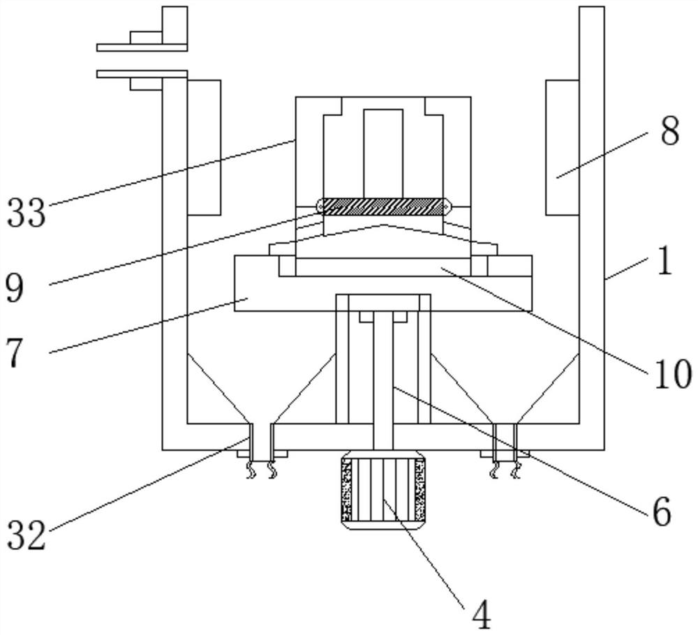 Mechanical part cleaning device