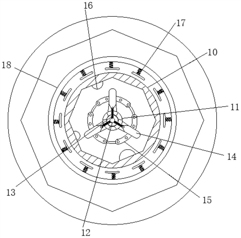 Mechanical part cleaning device