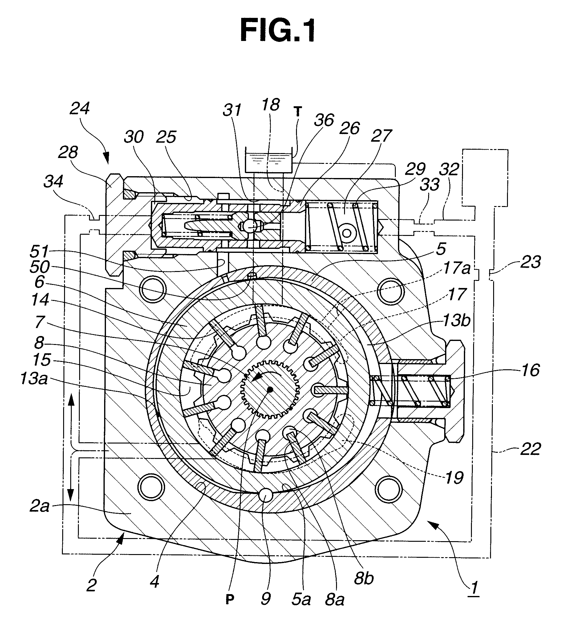 Variable displacement pump