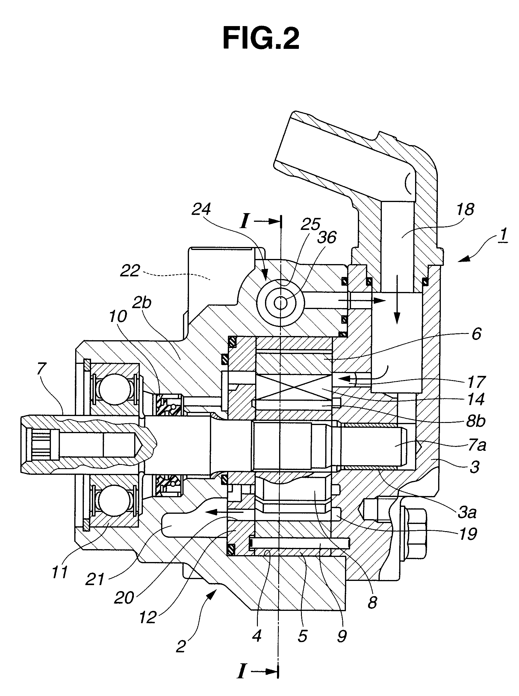 Variable displacement pump