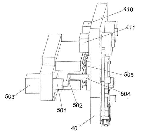 Eliminating scaling powder device and method used for hard disk drive printed circuit board (PCB) processing