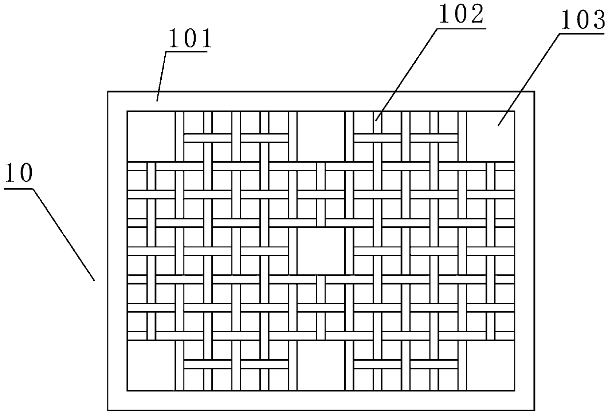 Bracket for spray anchor net support construction for high seismic zone crushing area