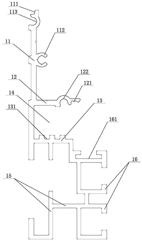 Cabinet countertop water retaining assembly