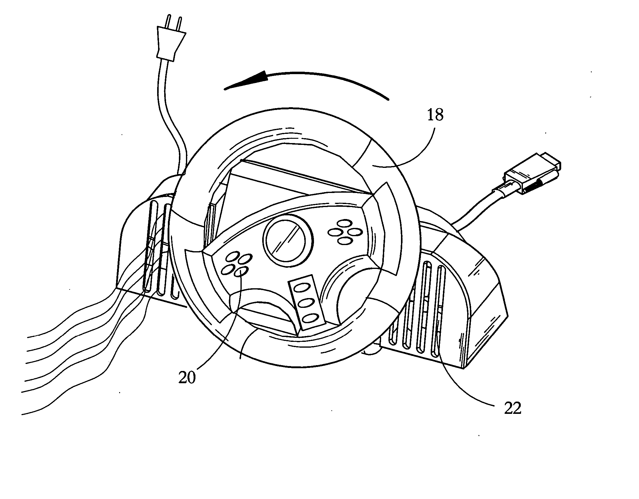 Video game unit capable of simulating a real state of car racing