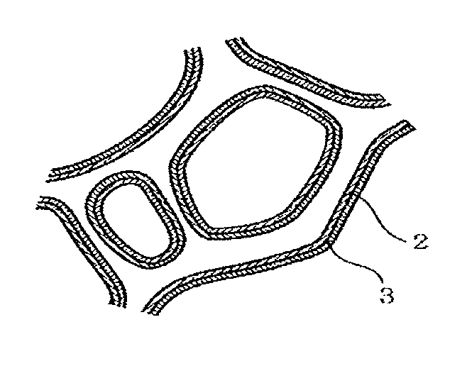 Three-dimensional network aluminum porous body, electrode using the aluminum porous body, and nonaqueous electrolyte battery, capacitor and lithium-ion capacitor with nonaqueous electrolytic solution, each using the electrode