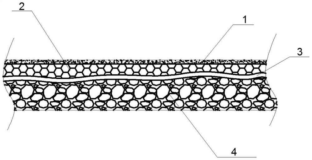 Colored pottery sand acoustic board and preparation method thereof