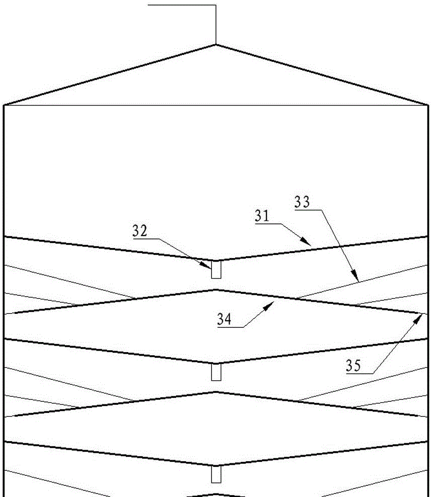 Self-balancing vibration spring shock-absorbing fluidized bed ion exchange water treatment device