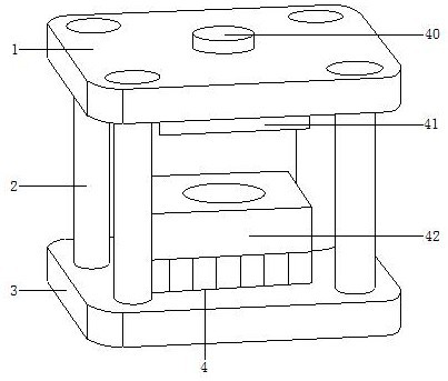 Packaging sheet rapid stamping die