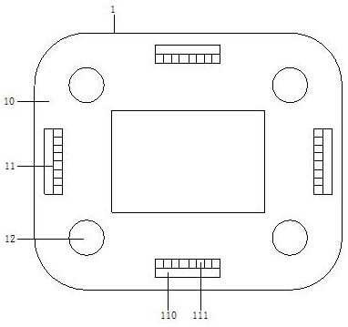 Packaging sheet rapid stamping die