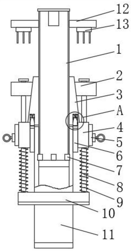 A detachable anti-climbing energy-absorbing device