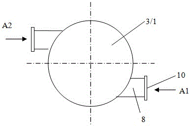 Pressure container and gas inlet thereof