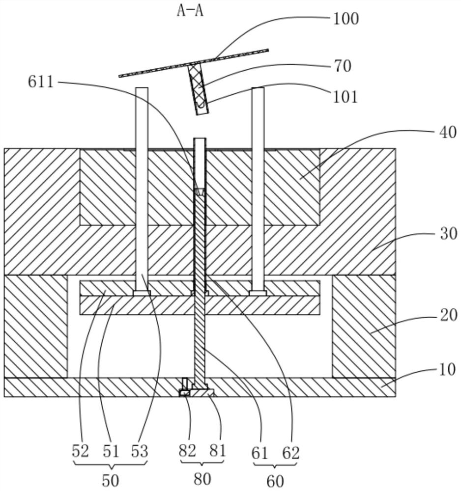 an injection mold