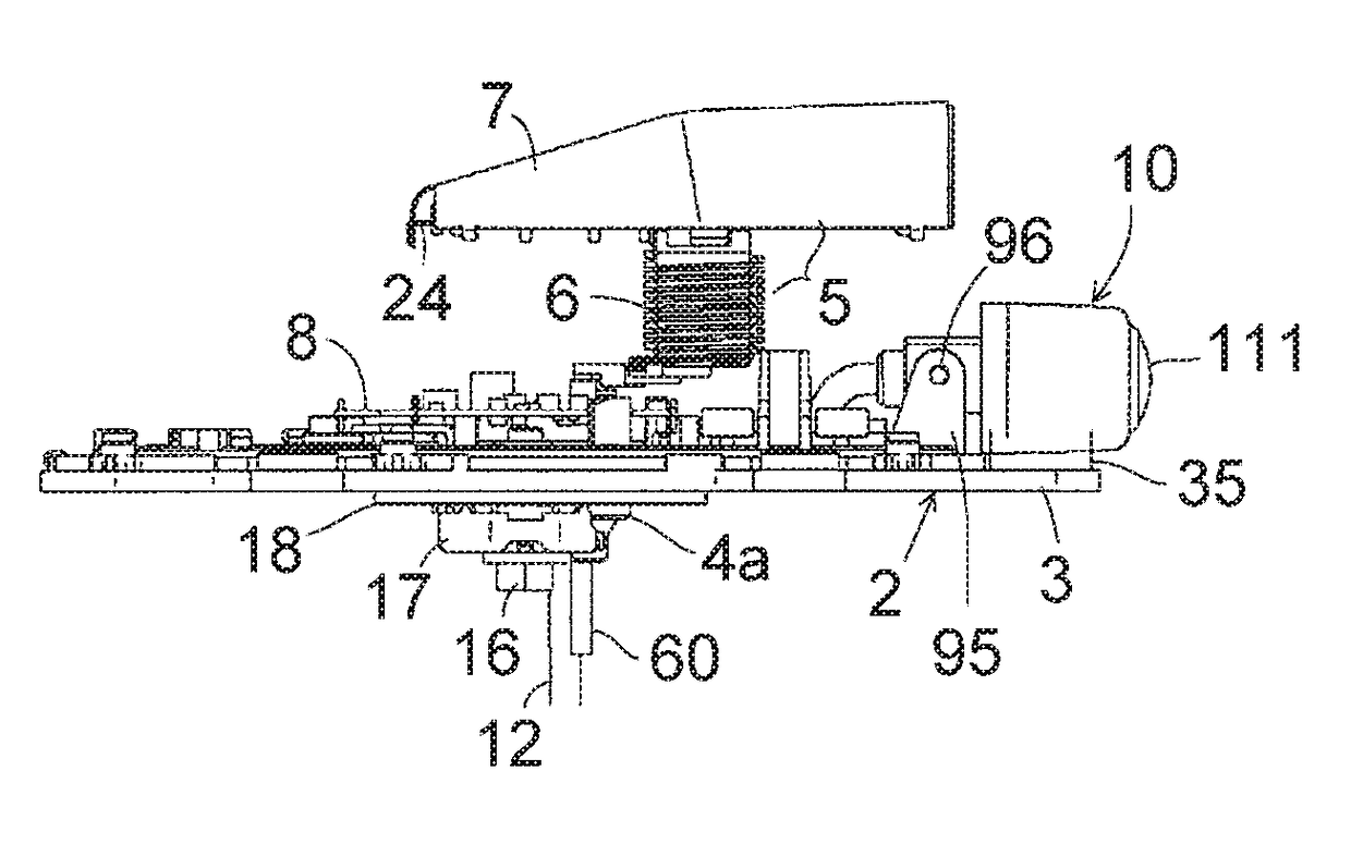 Vehicular antenna device