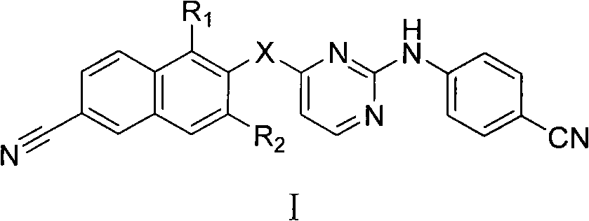 Diaryl pyridine derivatives, preparation method thereof and application thereof