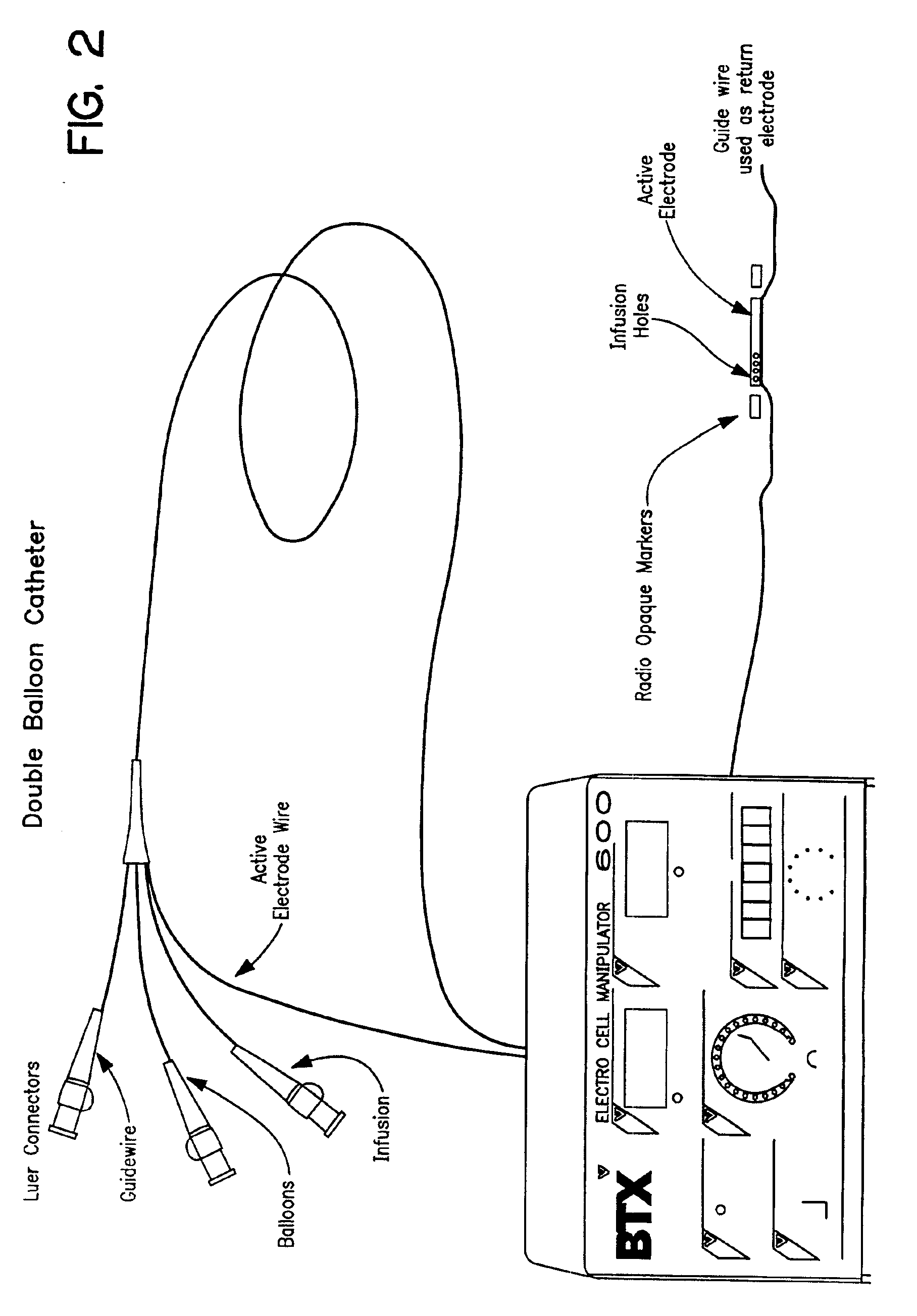 Electrically induced vessel vasodilation