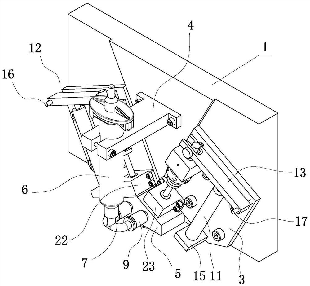 Injection device based on dual piezoelectric actuators